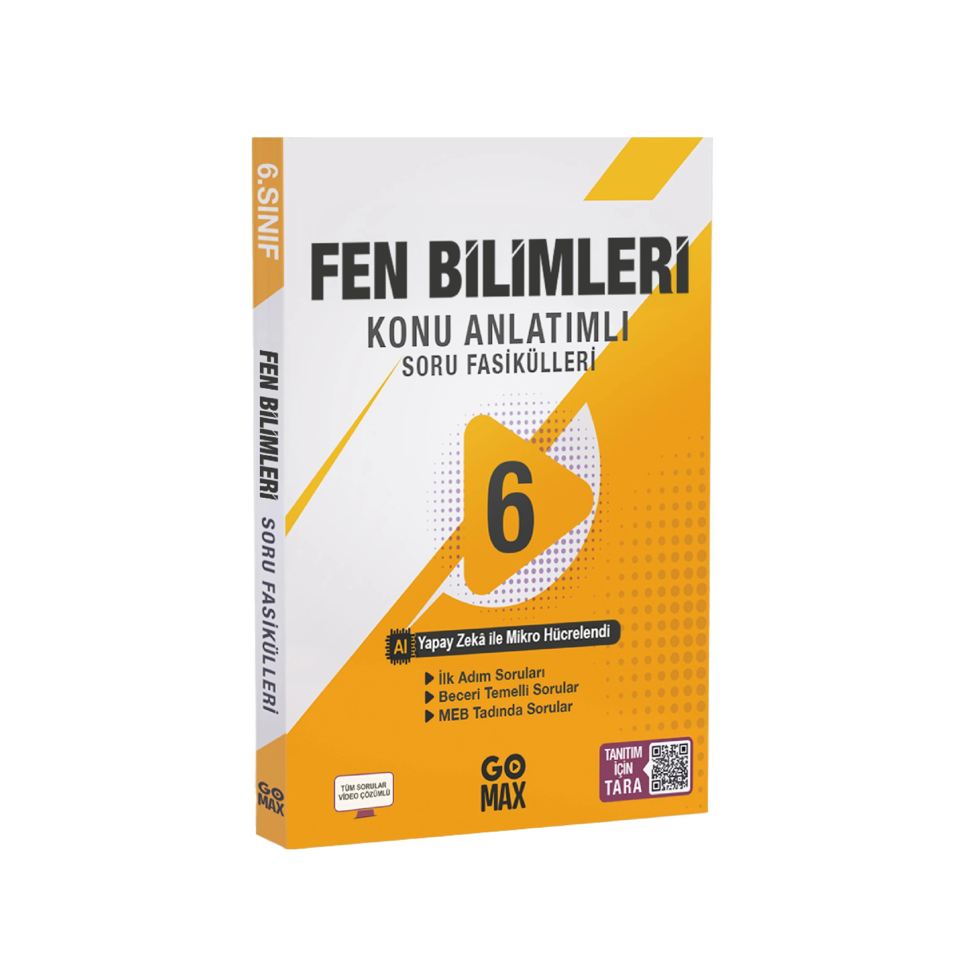 GO MAX Yayınları 6. Sınıf Fen Bilimleri Konu Anlatımlı Soru Fasikülleri (6 Fasikül)