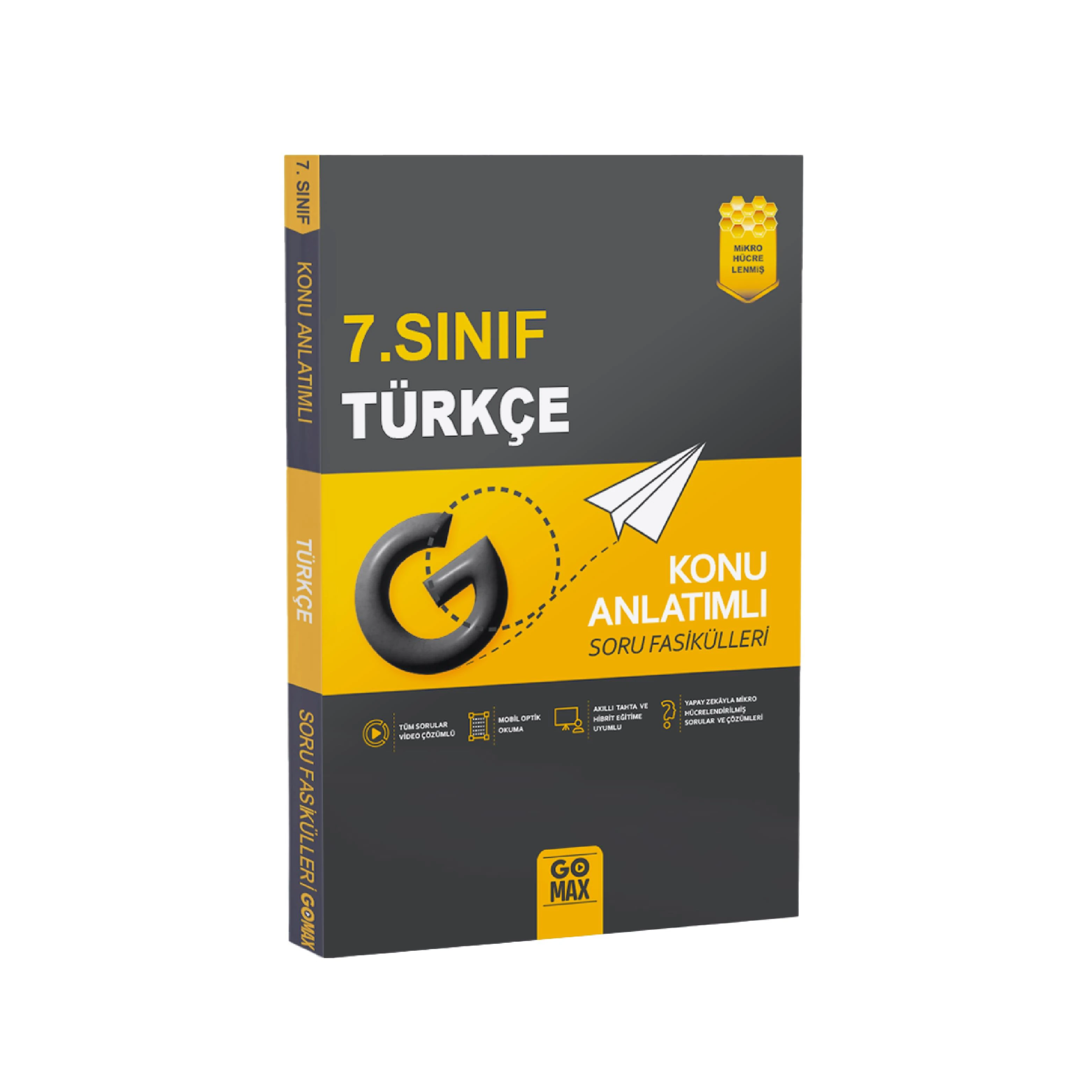 GO MAX Yayınları 7. Sınıf Türkçe Konu Anlatımlı Soru Fasikülleri