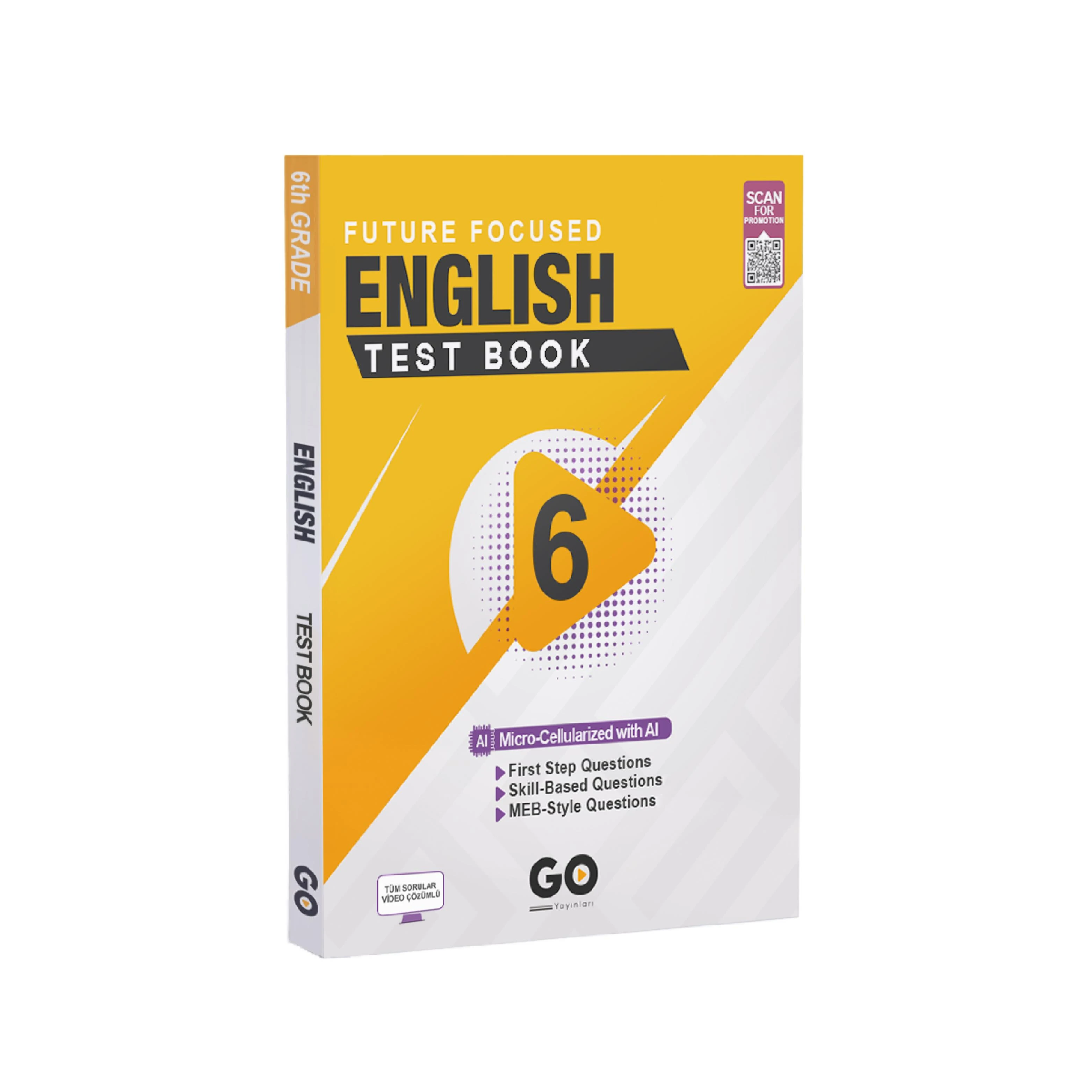 GO Yayınları 6. Sınıf İngilizce Soru Bankası (Test Book)